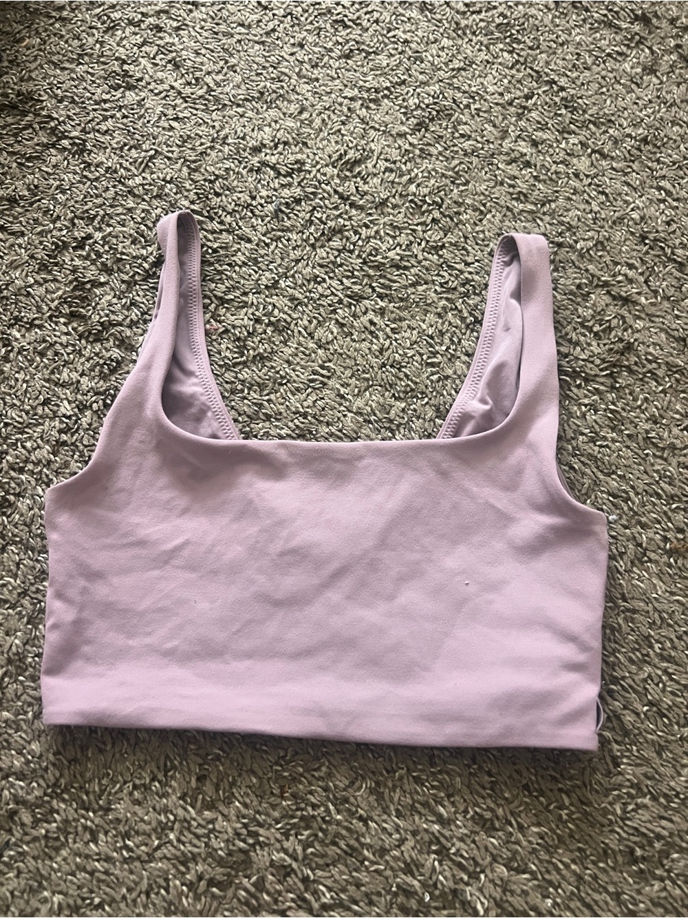 Lilac lululemon sports bra